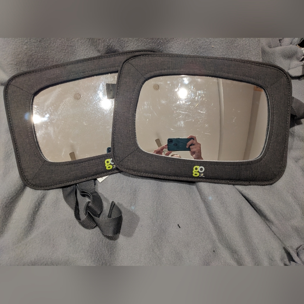 Baby mirrors - GO by goldbug mirror for rear and forward facing car seats - 2